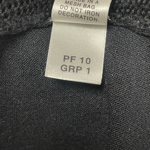 St. John Black Sequin Embellished Button Front V Neck Cardigan Womens Large - Picture 7 of 7